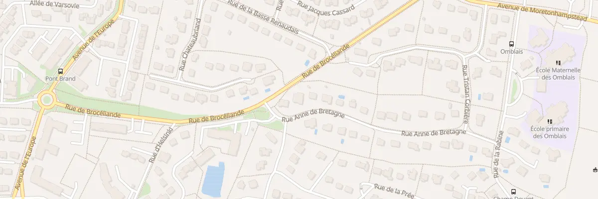 Plan du 3 Rue Anne de Bretagne à Betton