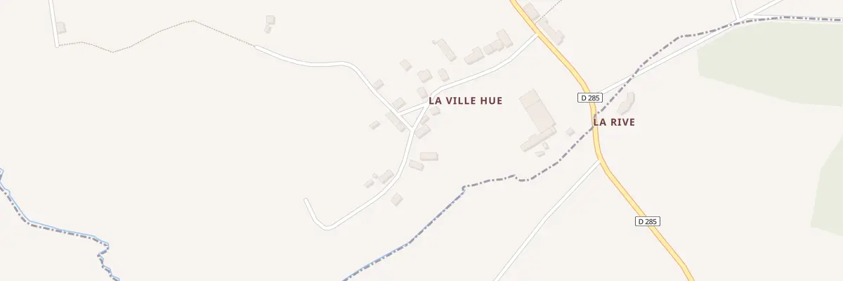 Plan du 5268 La Ville Hue à La Boussac