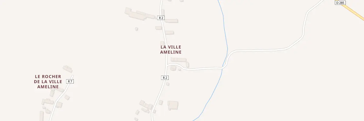 Plan du 5107 La Ville Ameline à Broualan