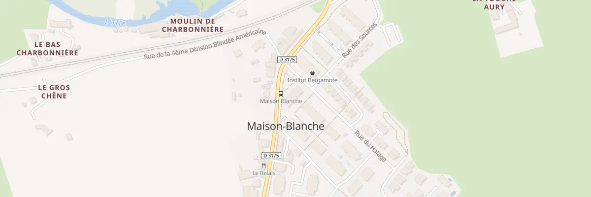 Plan du 2 Rue du Halage à Saint-Grégoire
