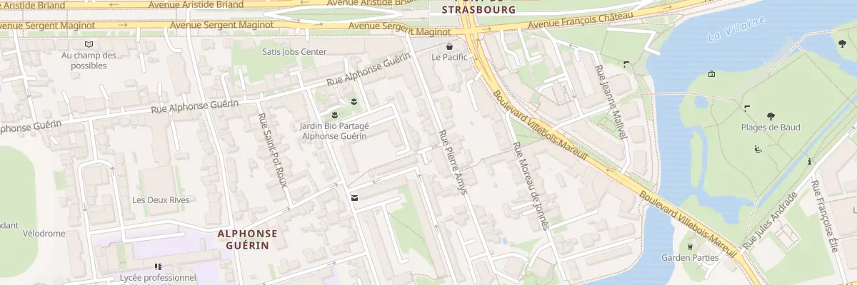 Plan du 14 Rue Pierre Amys à Rennes