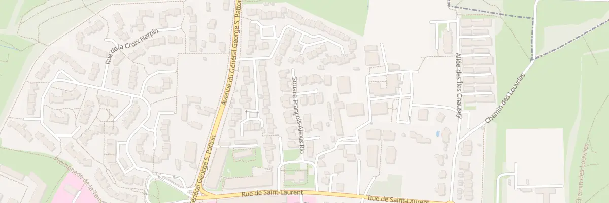 Plan du 16 Sq François-Alexis Rio à Rennes