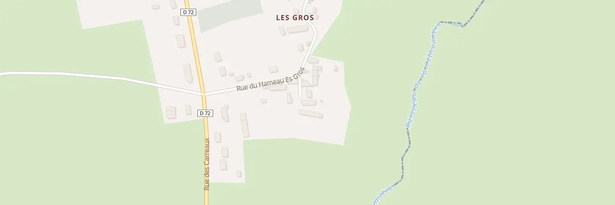 Plan du 33 Rue du Hameau es gros à Port-Bail-sur-Mer