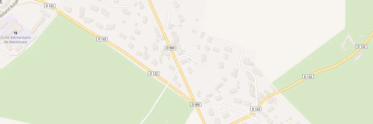 Plan du 12 Le Haut de Tabarin à Martinvast