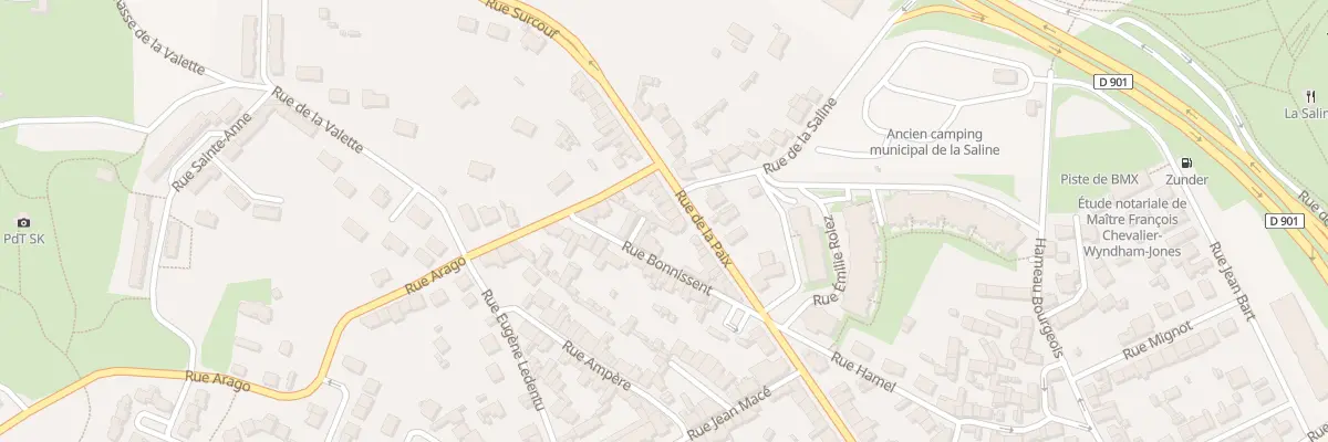 Plan du 235 Rue de la Paix Equeurdreville à Cherbourg-en-Cotentin