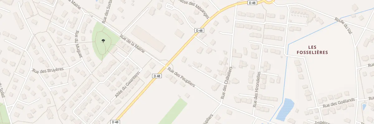Plan du 11 Rte de Bourg-des-comptes à Crevin