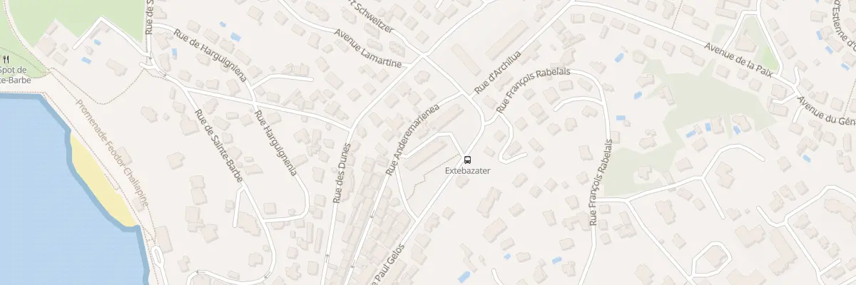 Plan du 26 Rue Anderemarienea à Saint-Jean-de-Luz