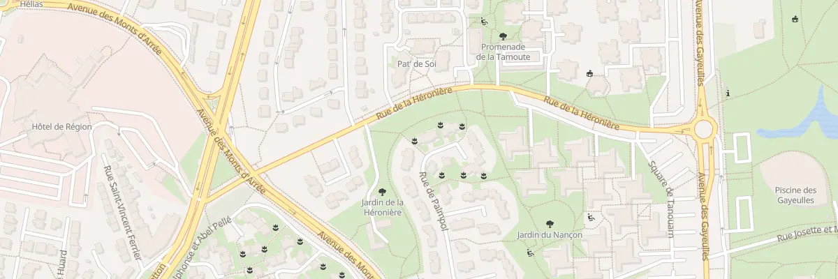 Plan du 27 Rue de Paimpol à Rennes