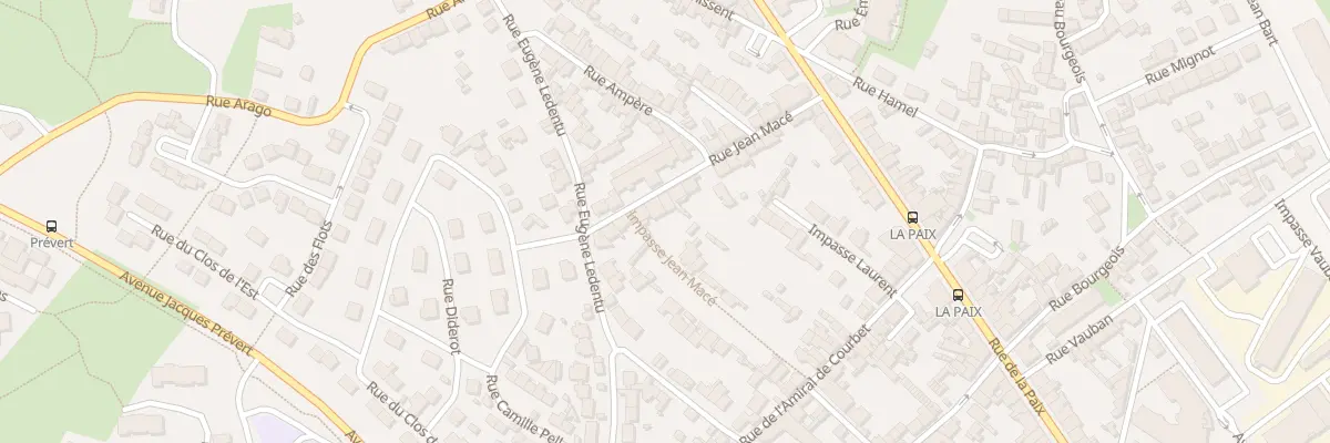 Plan du 31 Rue Jean Mace Equeurdreville à Cherbourg-en-Cotentin