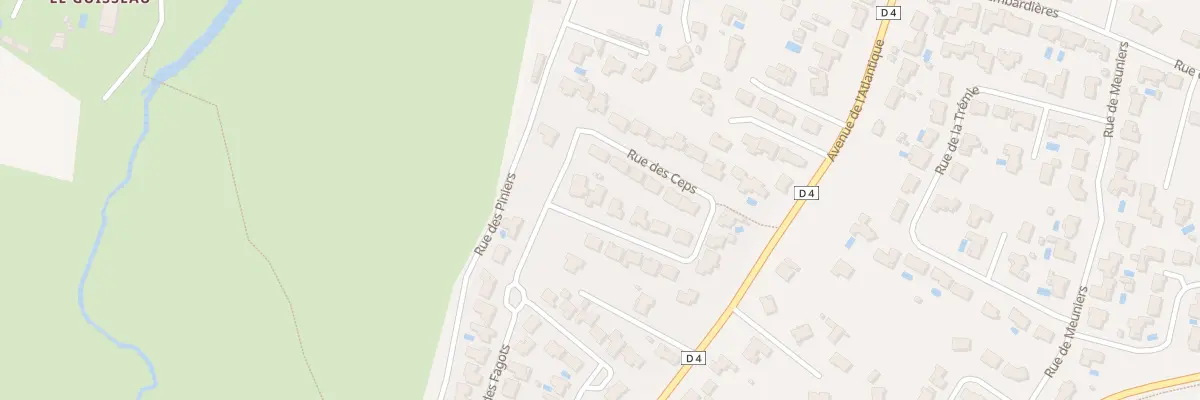Plan du 452 Rue des Ceps à Talmont-Saint-Hilaire