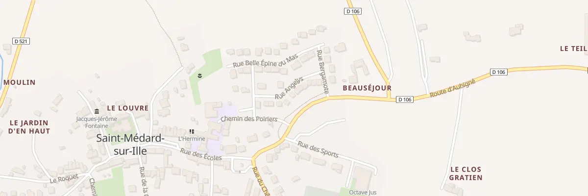 Plan du 13 Rue Angelys à Saint-Médard-sur-Ille