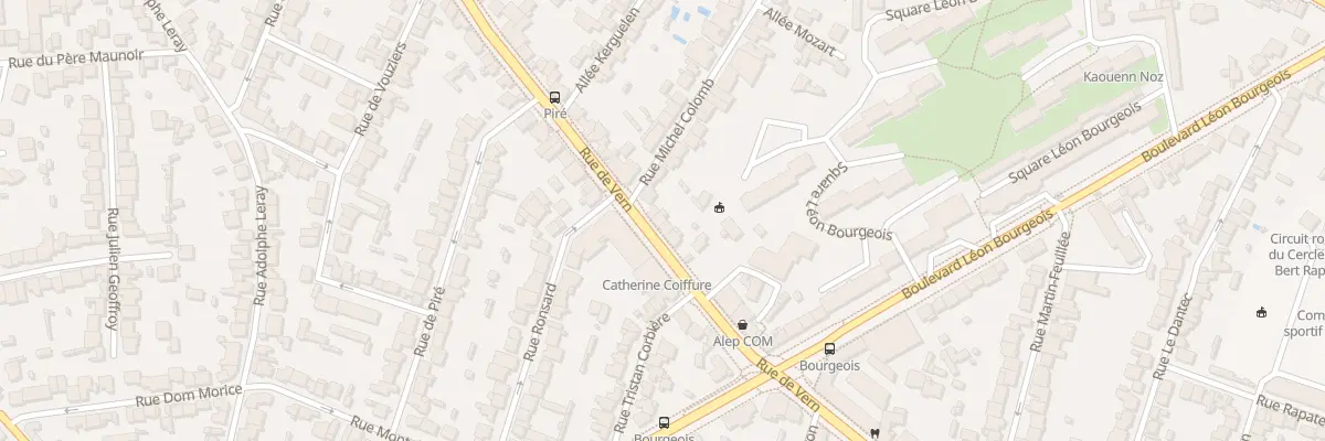 Plan du 57 Rue de Vern à Rennes