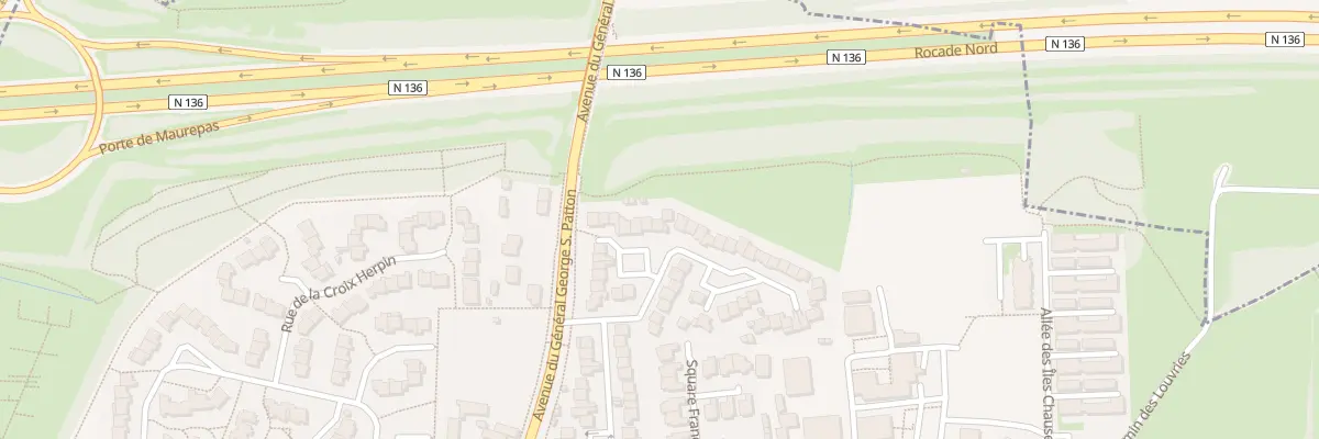 Plan du 15 Sq Général John S. Wood à Rennes