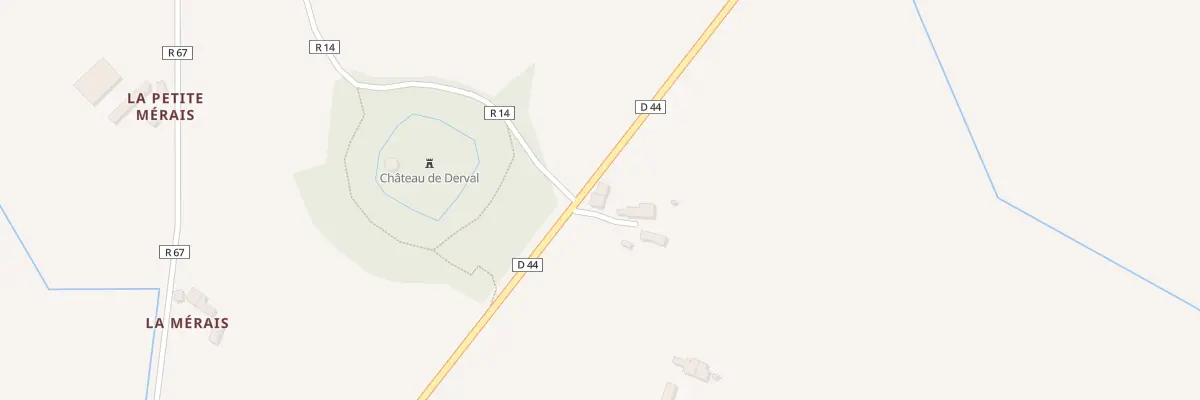 Plan du 2 Le Bas Chateau à Derval