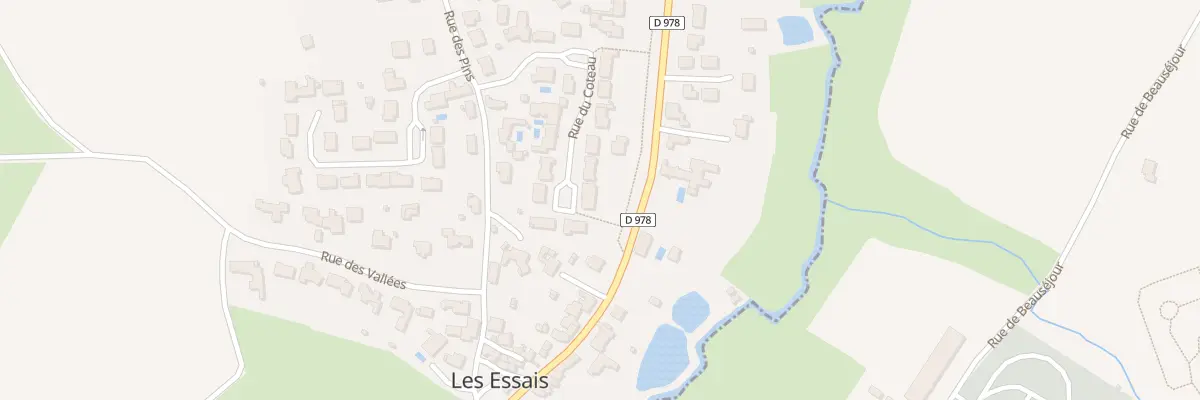 Plan du 10 Rue du Coteau à Saint-Georges-de-Pointindoux
