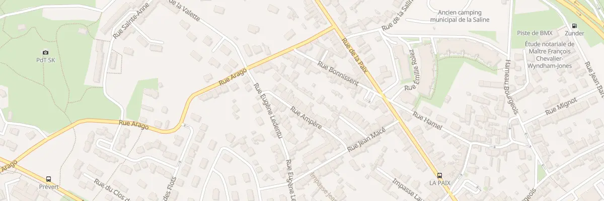 Plan du 24 Rue Ampere - Equeurdreville à Cherbourg-en-Cotentin