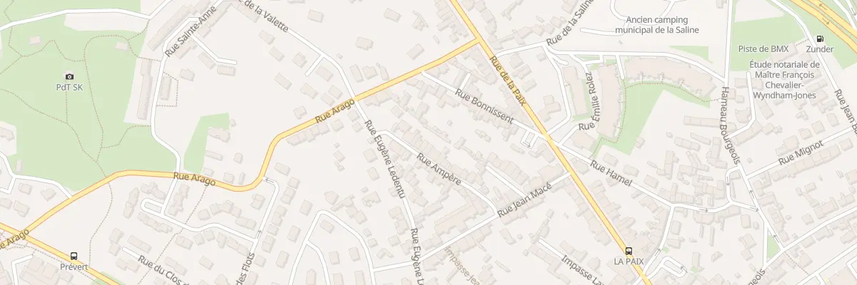 Plan du 26 Rue Ampere - Equeurdreville à Cherbourg-en-Cotentin