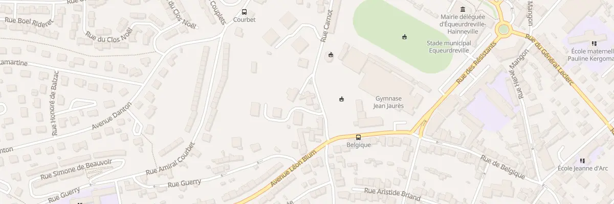 Plan du 144 Rue Carnot - Equeurdreville à Cherbourg-en-Cotentin