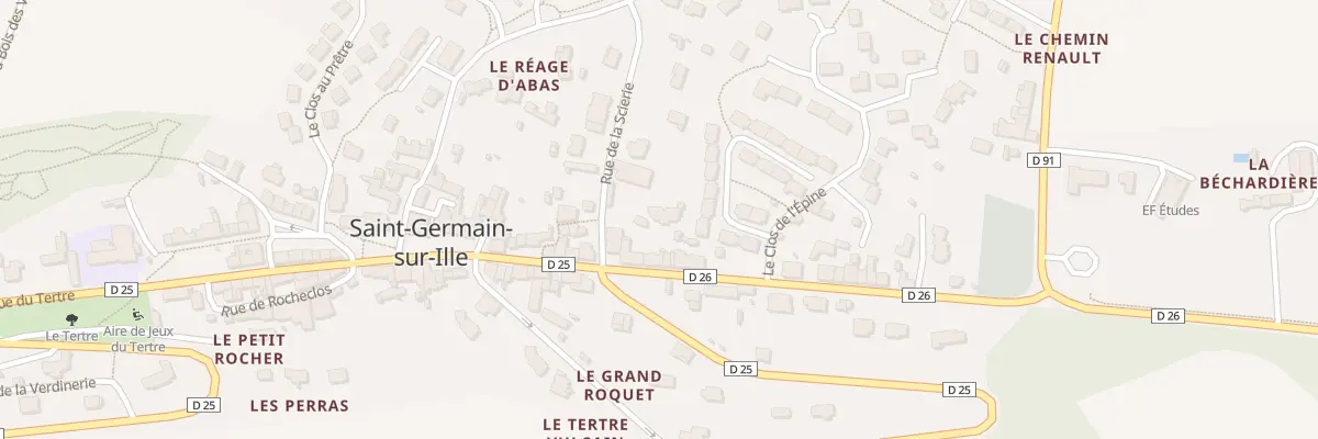 Plan du 2 Rue de la Scierie à Saint-Germain-sur-Ille