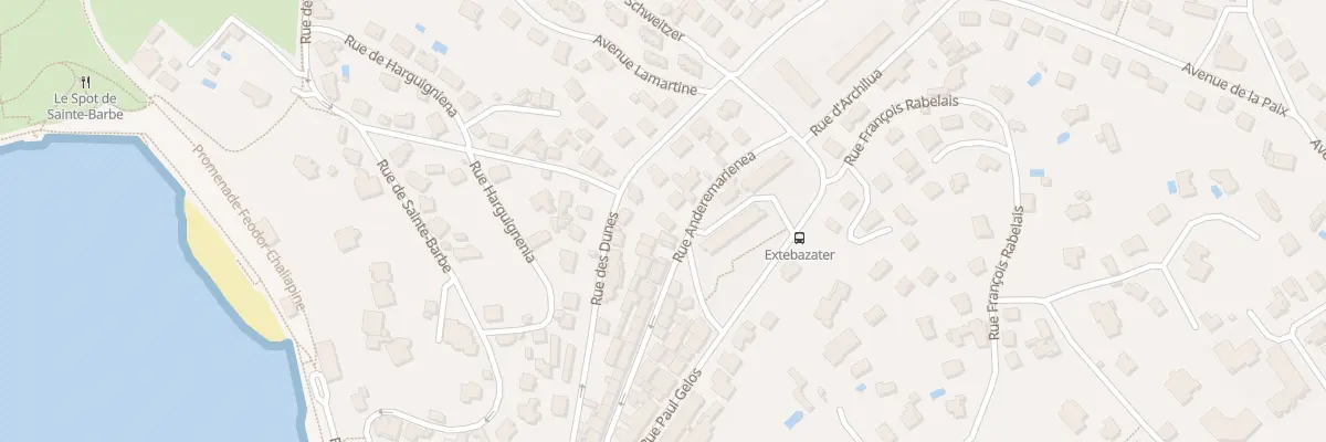 Plan du 35 Rue Anderemarienea à Saint-Jean-de-Luz