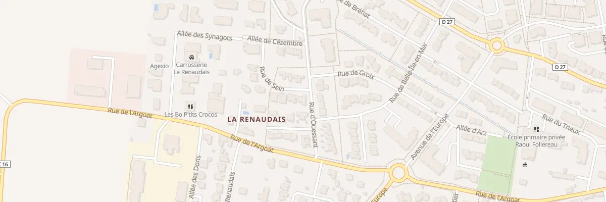 Plan du 18 Rue de Sein à Betton