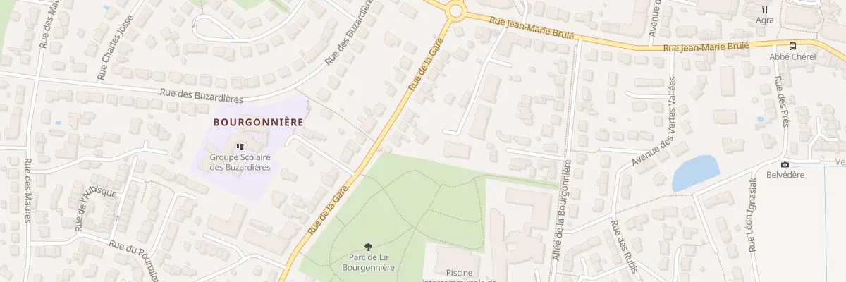 Plan du 39B Rue de la Gare à Saint-Herblain