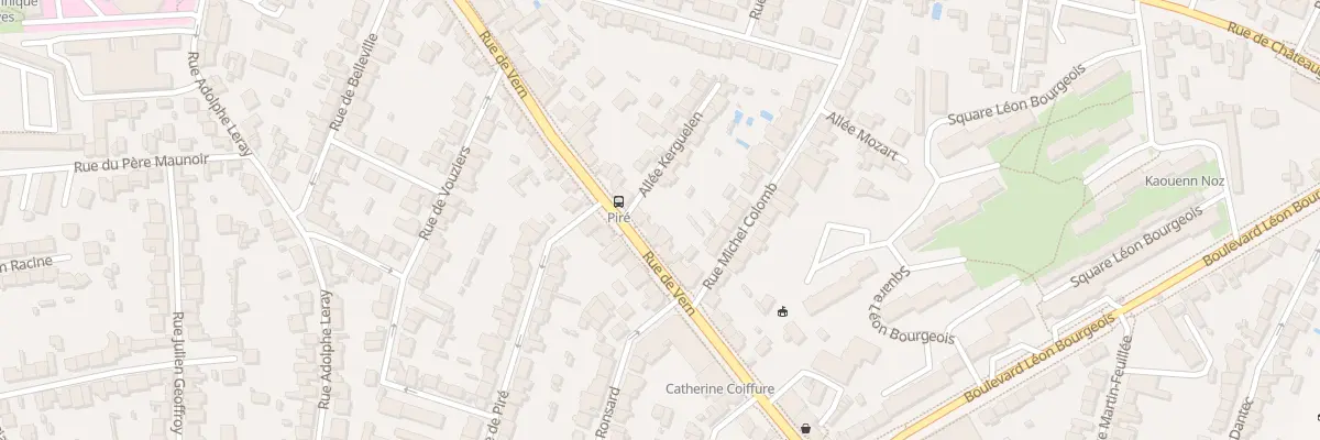 Plan du 41 Rue de Vern à Rennes