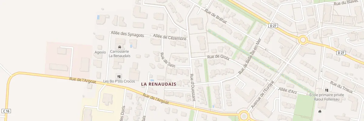 Plan du 11 Rue de Sein à Betton