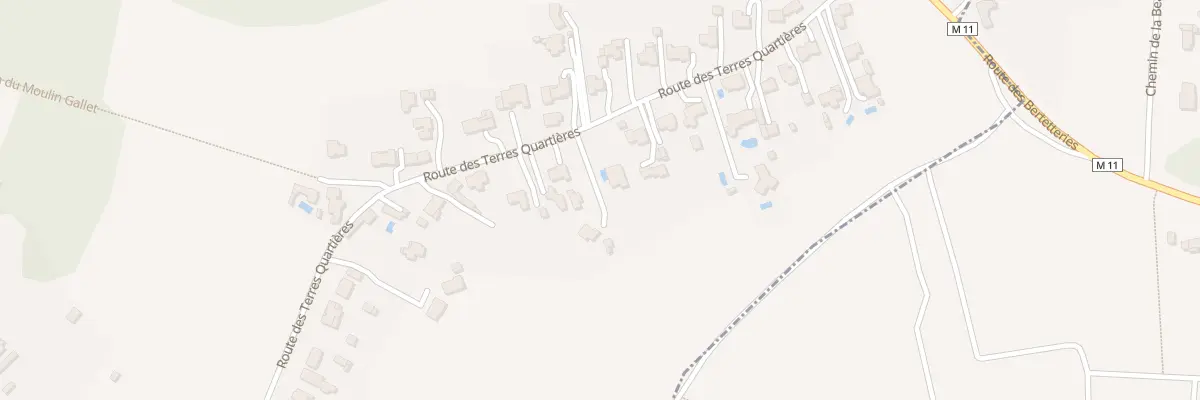 Plan du 33 Rte des Terres Quartières à Bouaye
