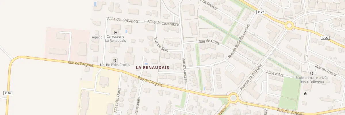 Plan du 16 Rue de Sein à Betton