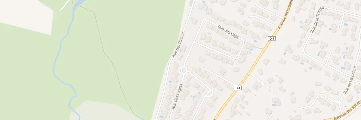 Plan du 21 Rue des Ceps à Talmont-Saint-Hilaire