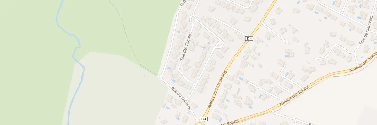 Plan du 401 Rue des fagots à Talmont-Saint-Hilaire