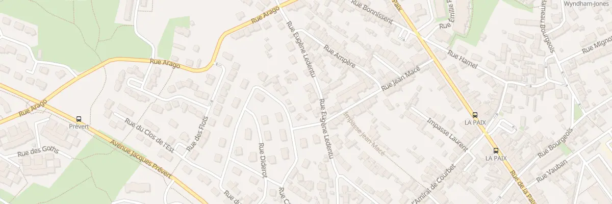 Plan du 59 Rue Eugène Ledentu à Cherbourg-en-Cotentin