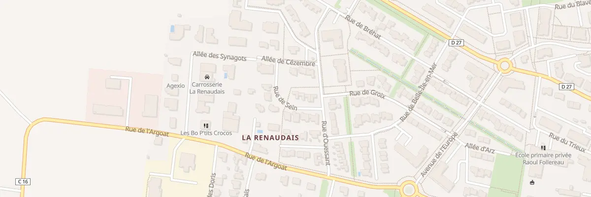 Plan du 7 Rue de Sein à Betton