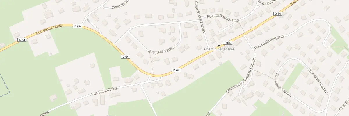Plan du 126 Rue Victor Hugo - Octeville à Cherbourg-en-Cotentin