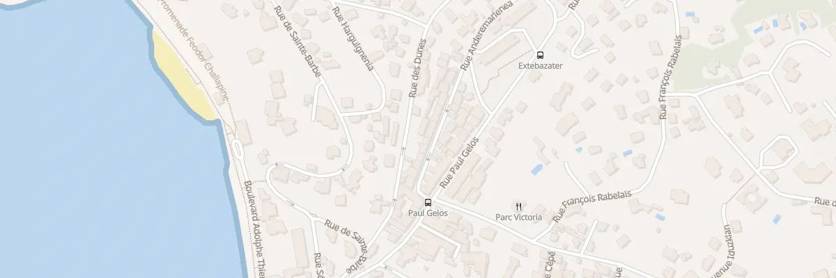 Plan du 17 Rue Anderemarienea à Saint-Jean-de-Luz