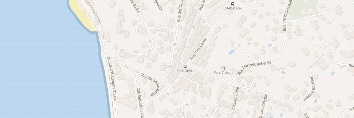 Plan du 5 Rue Anderemarienea à Saint-Jean-de-Luz