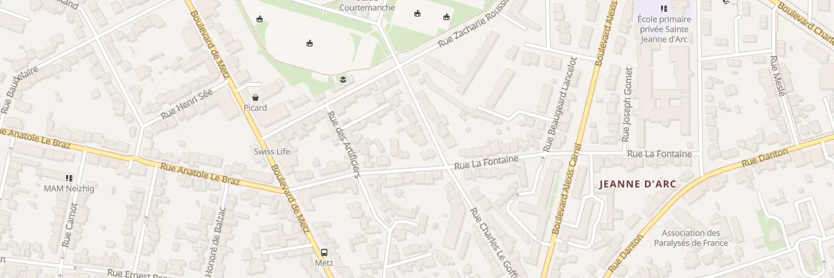 Plan du 37 Rue Charles Le Goffic à Rennes