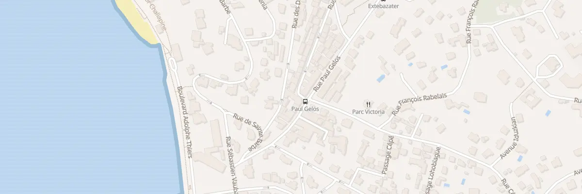 Plan du 1 Rue Anderemarienea à Saint-Jean-de-Luz