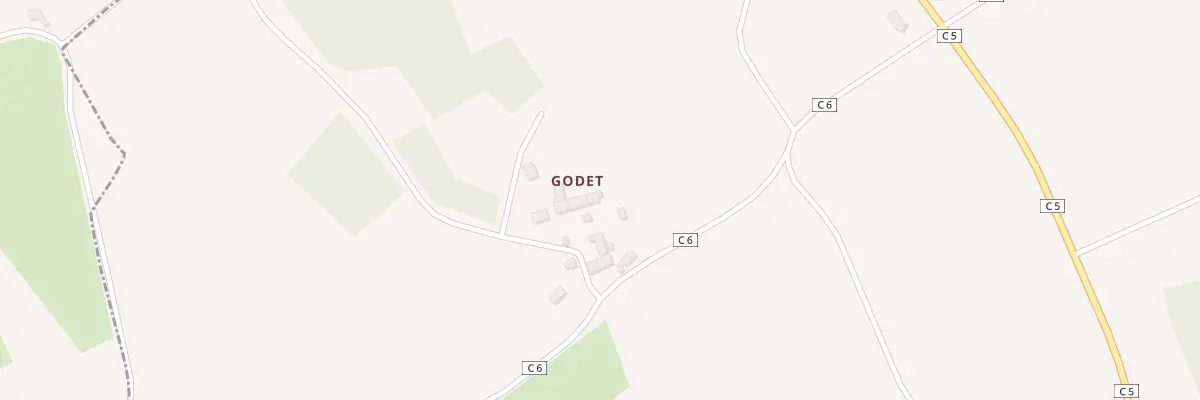 Plan du 3 Godet à Saint-Broladre