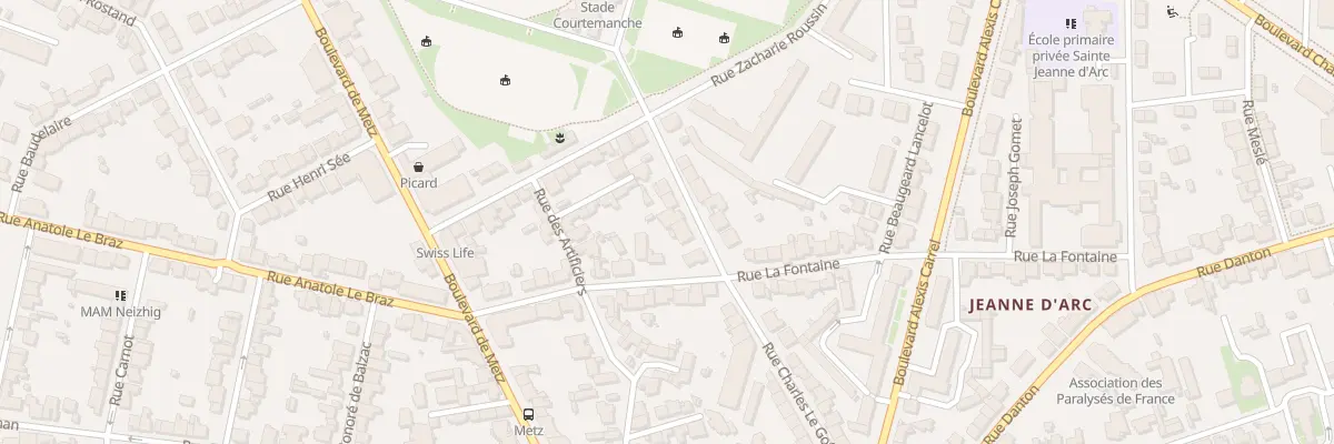 Plan du 39 Rue Charles Le Goffic à Rennes
