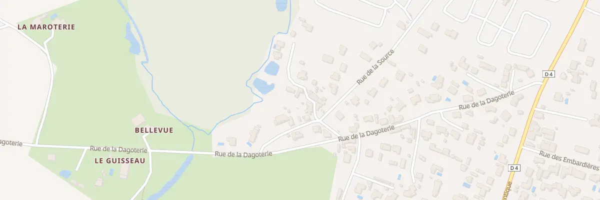 Plan du 89 Rue du gué à Talmont-Saint-Hilaire