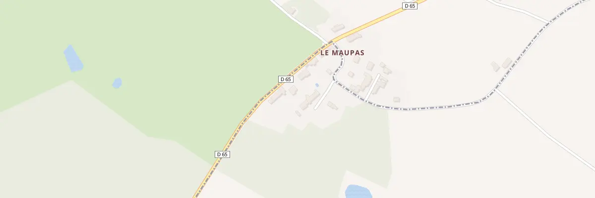Plan du 2A Le Maupas à La Limouzinière