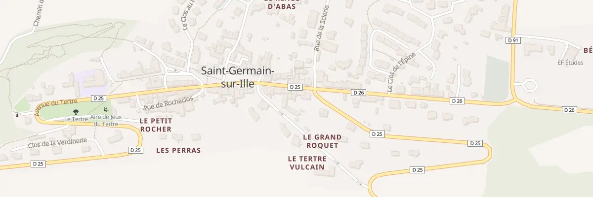 Plan du 5248 La Rabine aux Fouteaux à Saint-Germain-sur-Ille