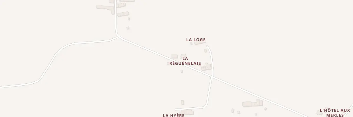 Plan du 5212 La Reguenelais à Pancé