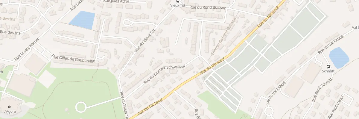 Plan du 38 Rue Docteur Schweitzer Equeurd à Cherbourg-en-Cotentin
