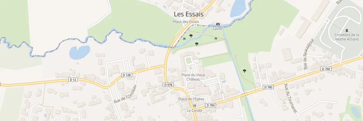 Plan du 139 Pl du Vieux Château aux Achards
