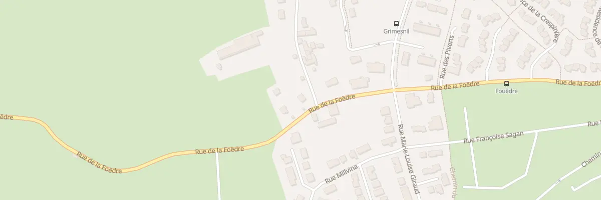 Plan du 1 Chem de Grimesnil Octeville à Cherbourg-en-Cotentin