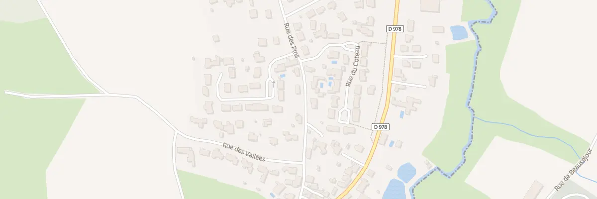Plan du 5 Rue des Pins à Saint-Georges-de-Pointindoux