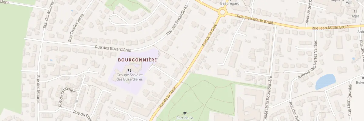 Plan du 42 Rue de la Gare à Saint-Herblain